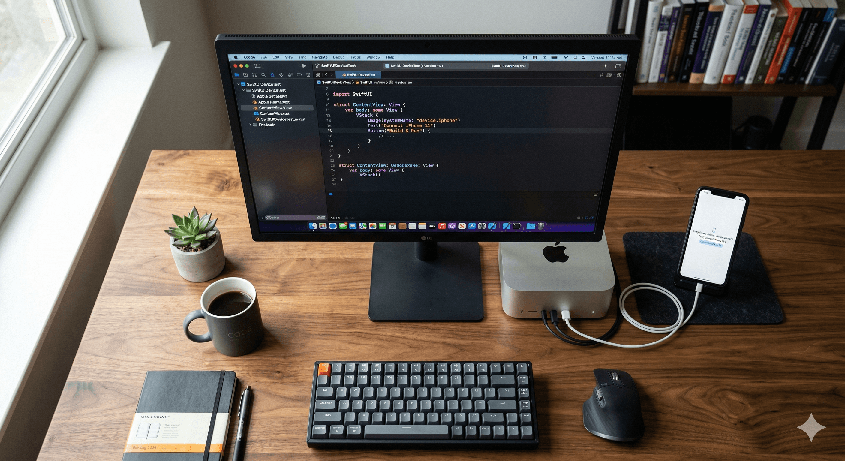 Xcode 실기기 빌드 가이드: 아이폰에서 SwiftUI 앱 실행하기