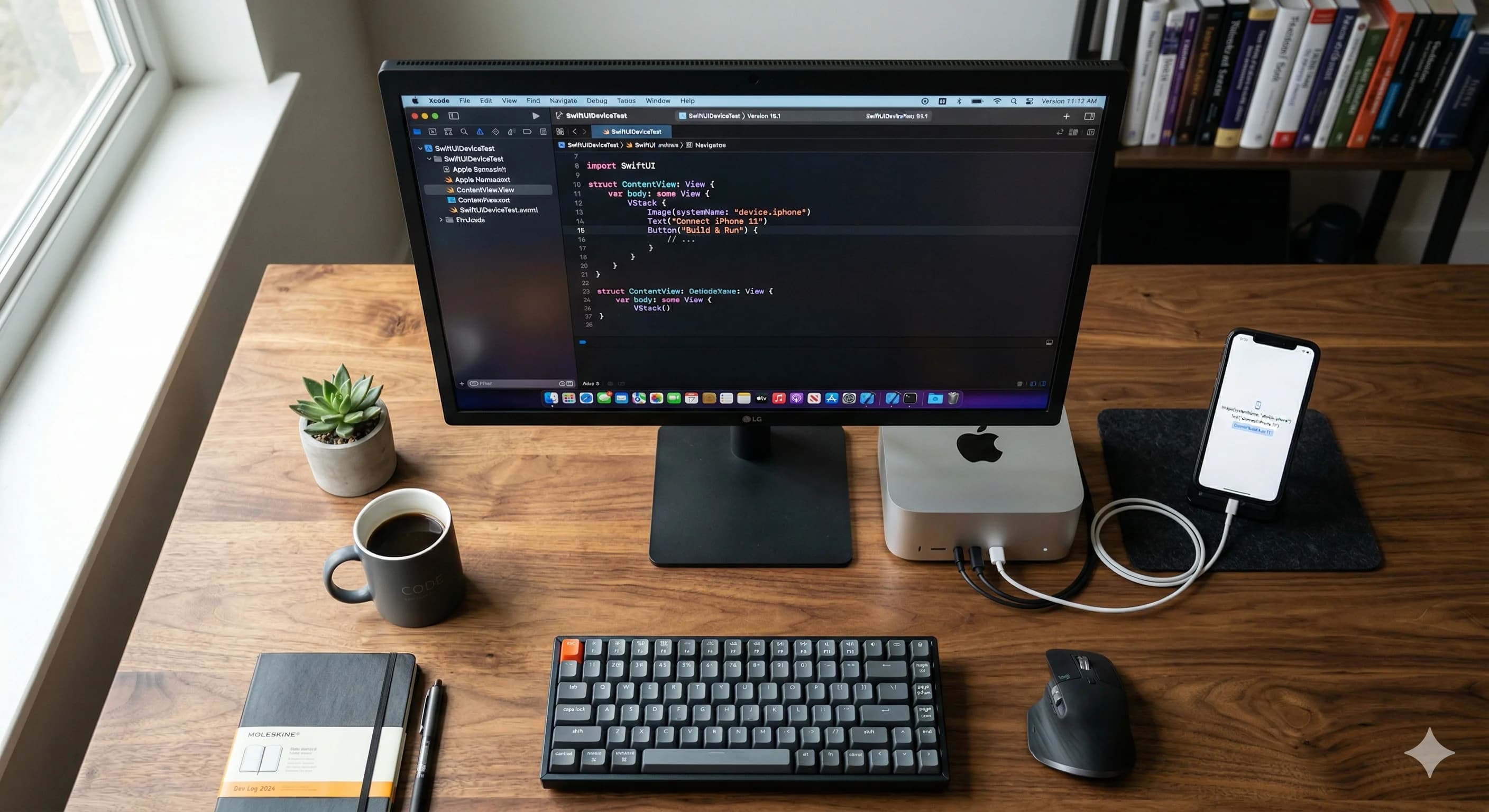 Xcode 실기기 빌드 가이드: 아이폰에서 SwiftUI 앱 실행하기